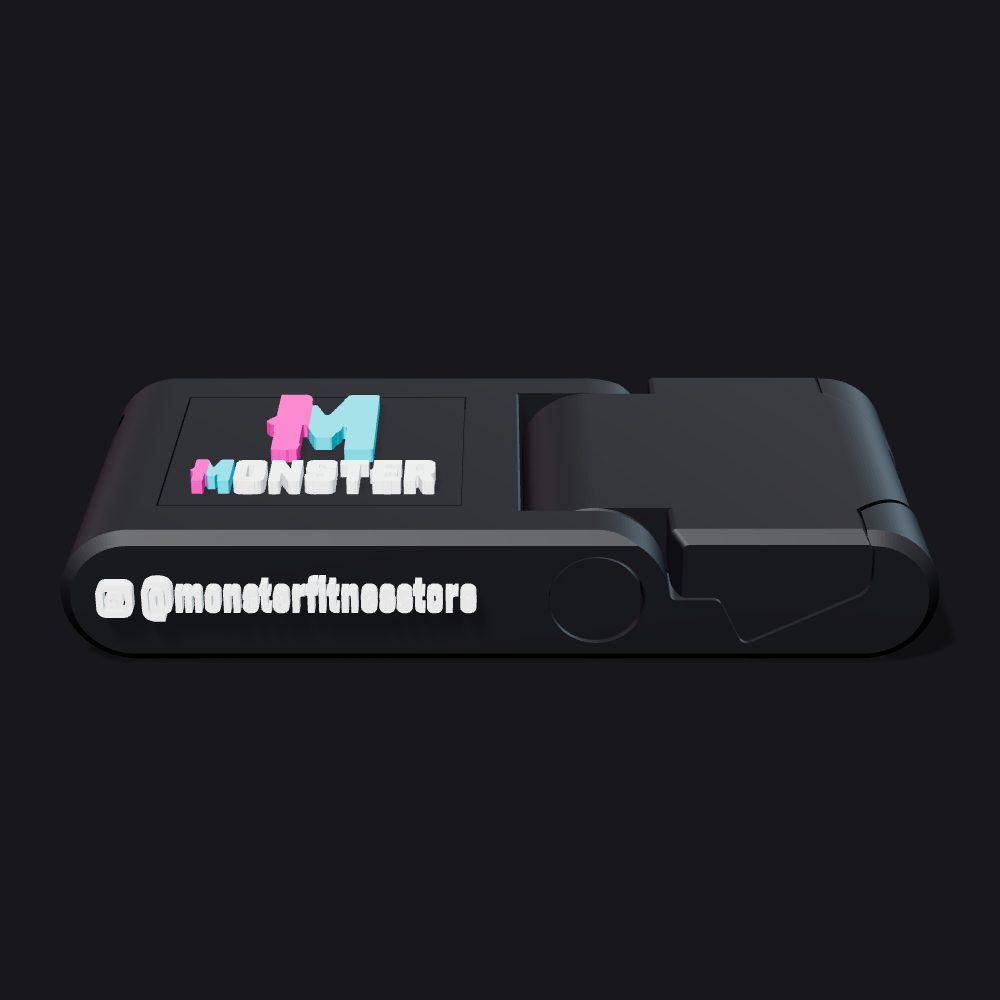 Chaveiro Monster girando